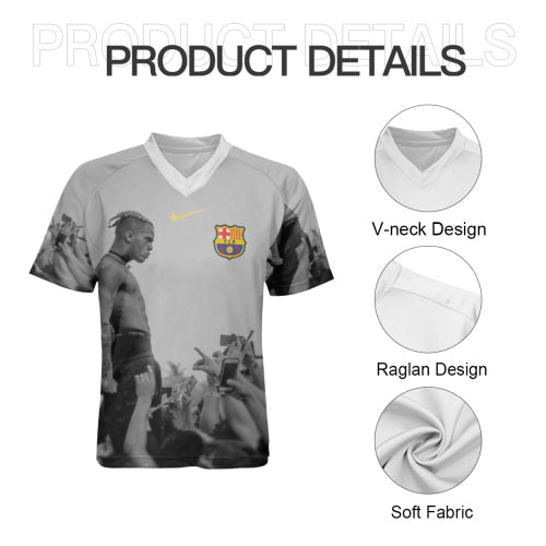 Concert Live-XXXTENTACION&Barca Vintage Custom Jersey
