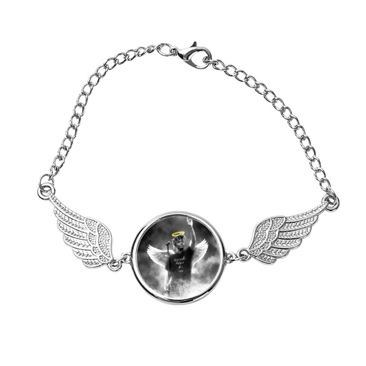 Purple Heaven-Juice Wrld Vintage Custom Bracelet