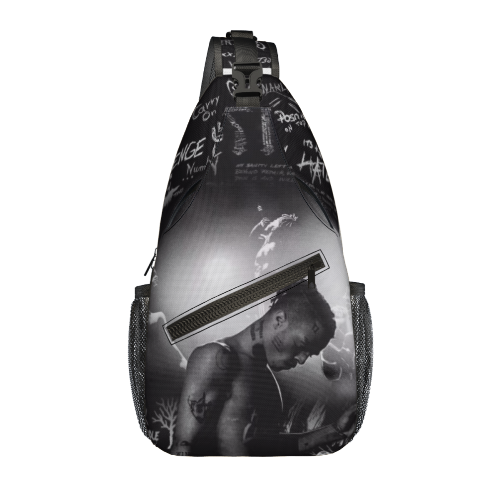 Hiphop Never Die-XXXTENTACION Custom Vintage Chest Bag