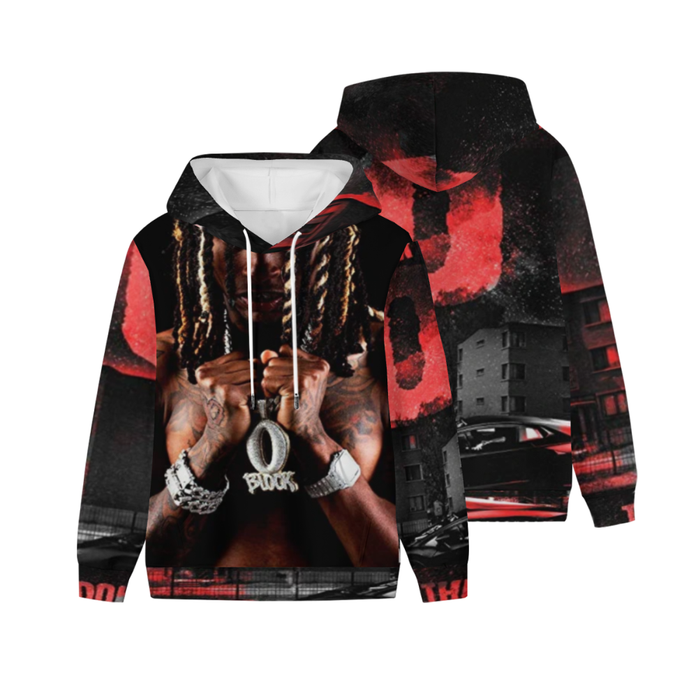 Welcome to O'Block--King Von Custom Hoodie