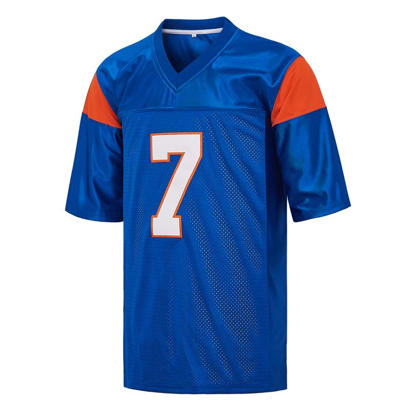 Blue Mountain State 7 Alex Moran 54 Thad Castle Football Jersey