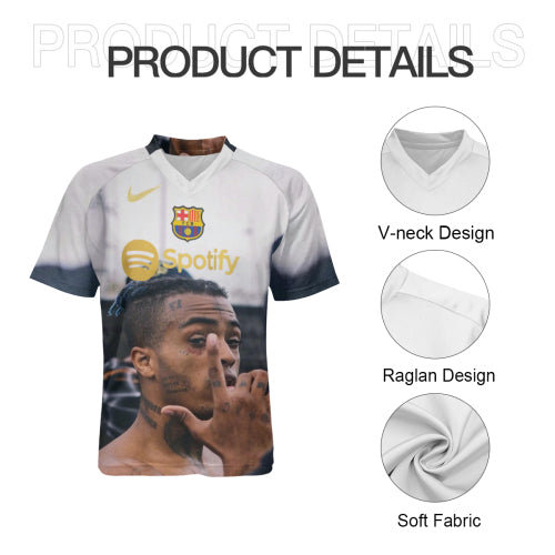 Unrestrained Soul-XXXTENTACION Vintage Custom Soccer Jersey
