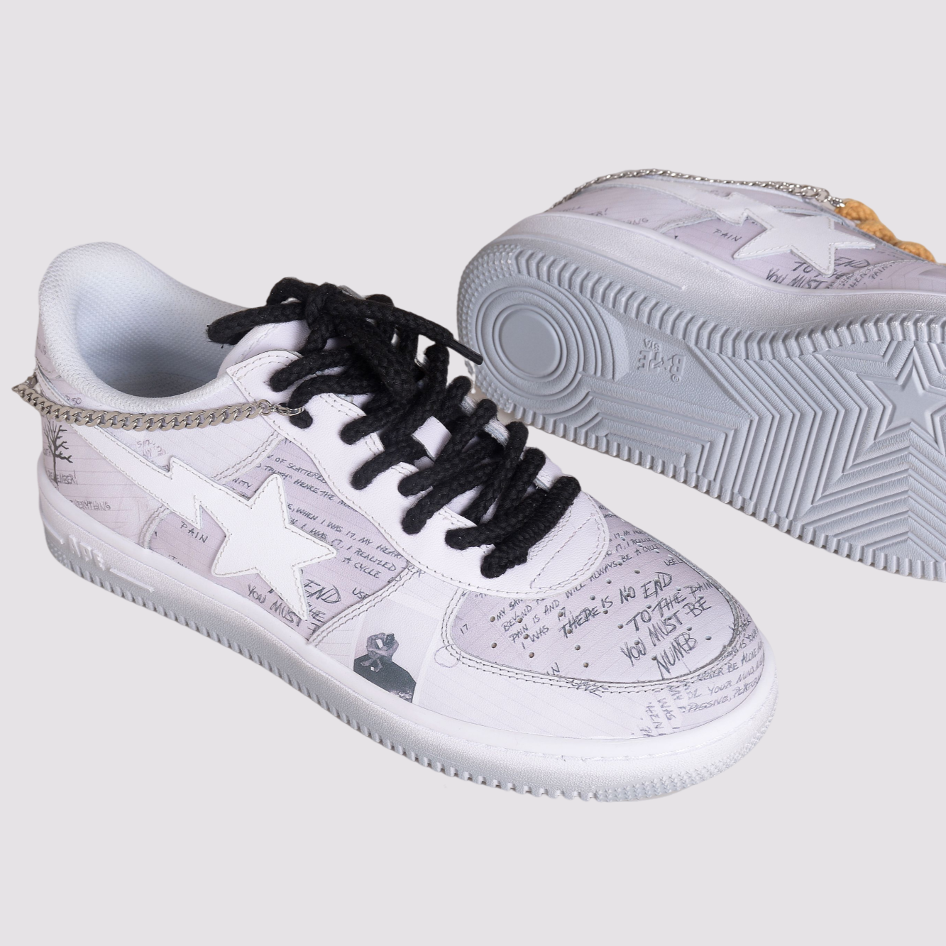 《17》——XXXTENTACION Custom Shoes