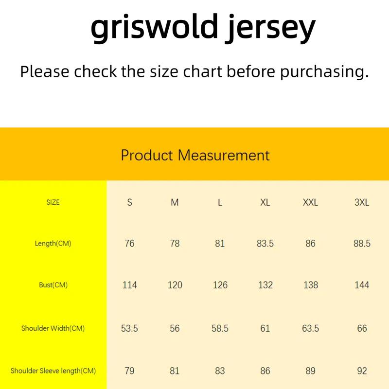 Griswold Moose Clark #00 Christmas Hockey Jersey – X-Mas Vacation Stitched Letters & Numbers Breathable Polyester