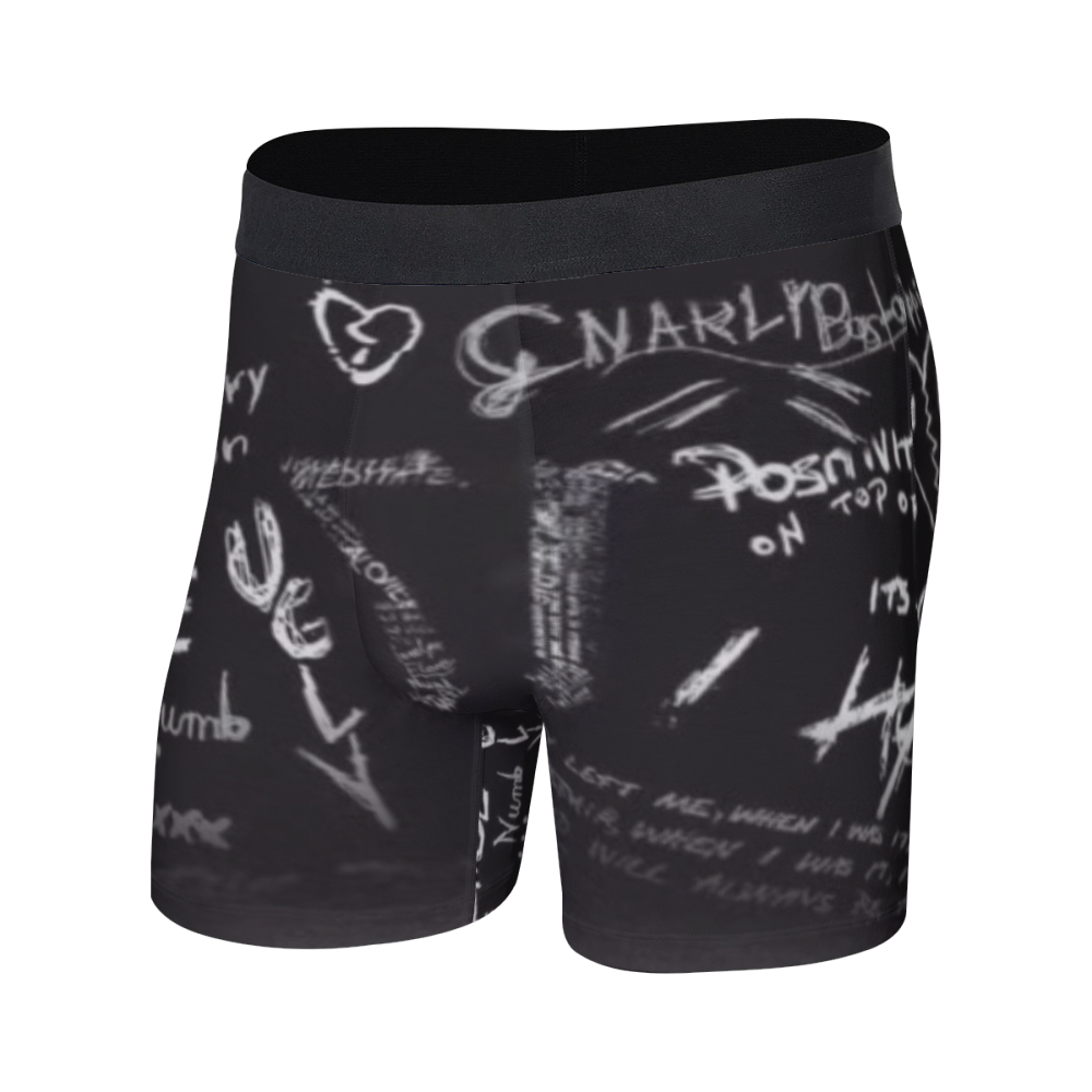 Hiphop Never Die-XXXTENTACION Men‘s Custom boxers
