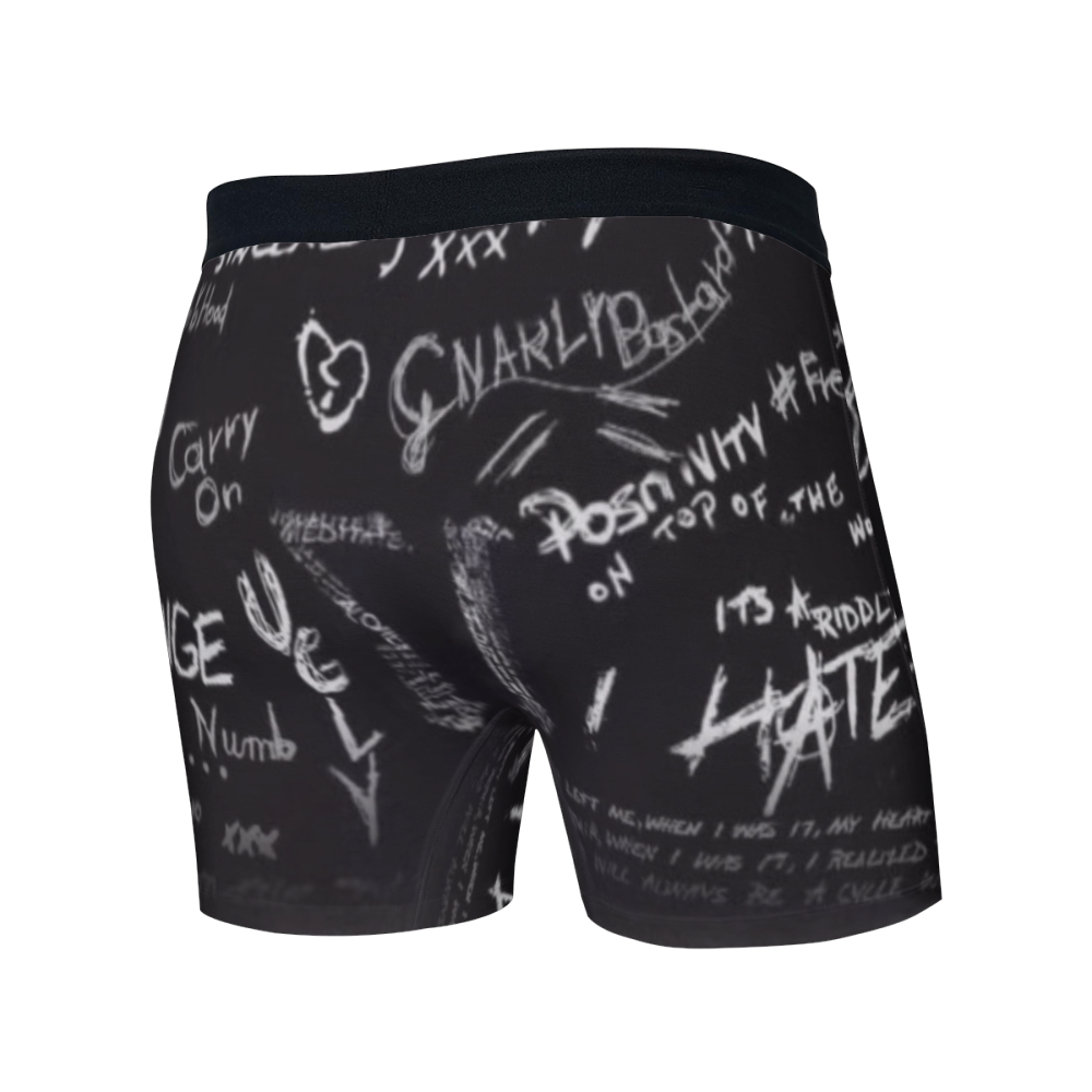 Hiphop Never Die-XXXTENTACION Men‘s Custom boxers