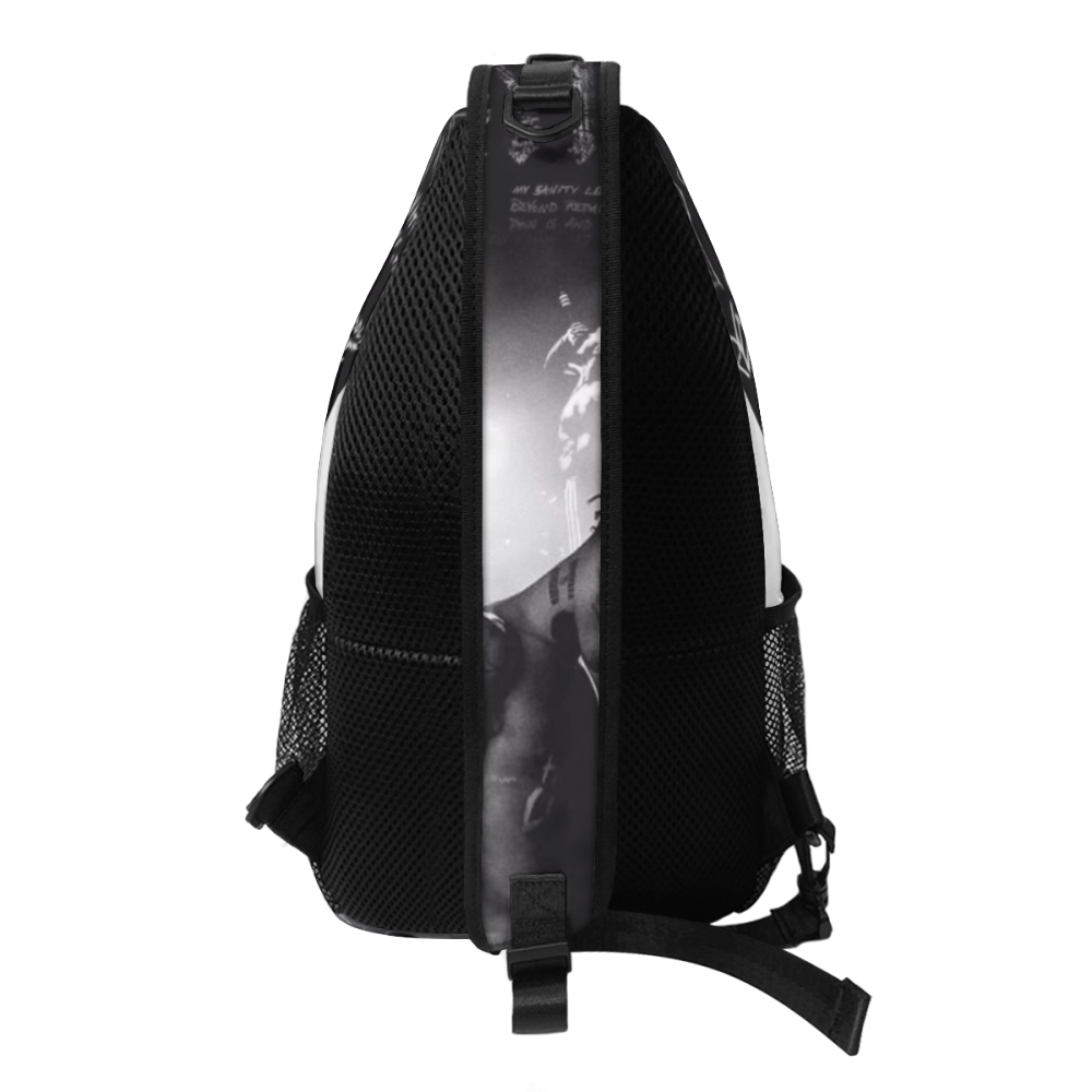 Hiphop Never Die-XXXTENTACION Custom Vintage Chest Bag