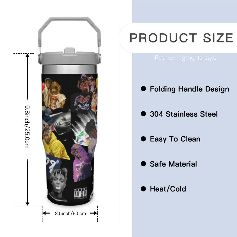 JuiceWrld Emotion- Hiphop Legends Custom Cup 30oz - Coieh