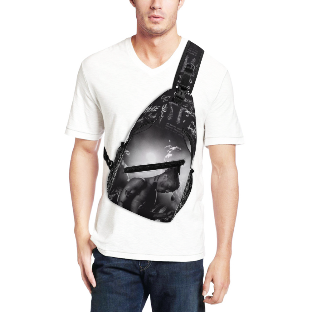 Hiphop Never Die-XXXTENTACION Custom Vintage Chest Bag