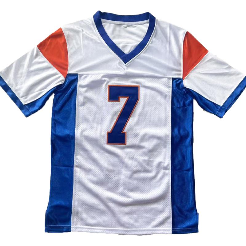 Blue Mountain State 7 Alex Moran 54 Thad Castle Football Jersey