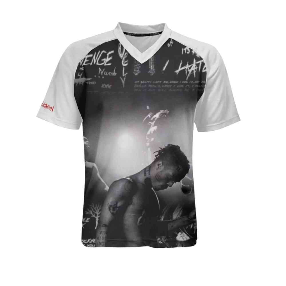Hiphop Never Die-XXXTENTACION Vintage Custom Soccer Jersey