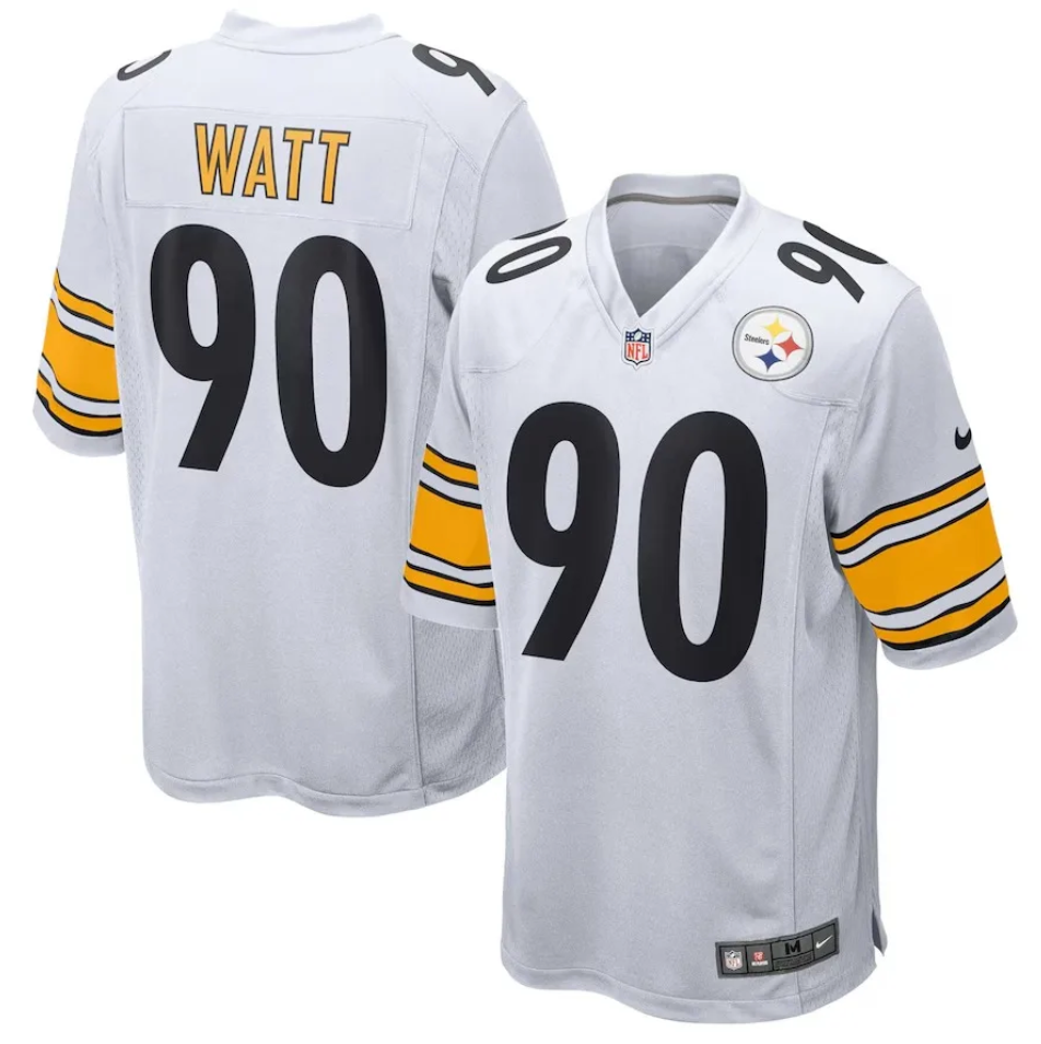Pittsburgh Steelers Game Road Jersey - TJ Watt