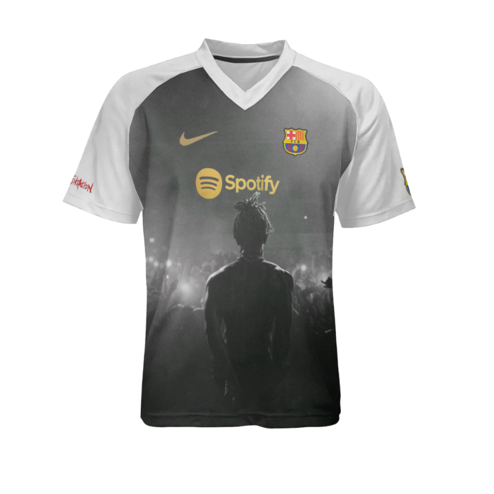 Free Shippingđ„BACK VIEW-XXXTENTACION Vintage Custom Jersey