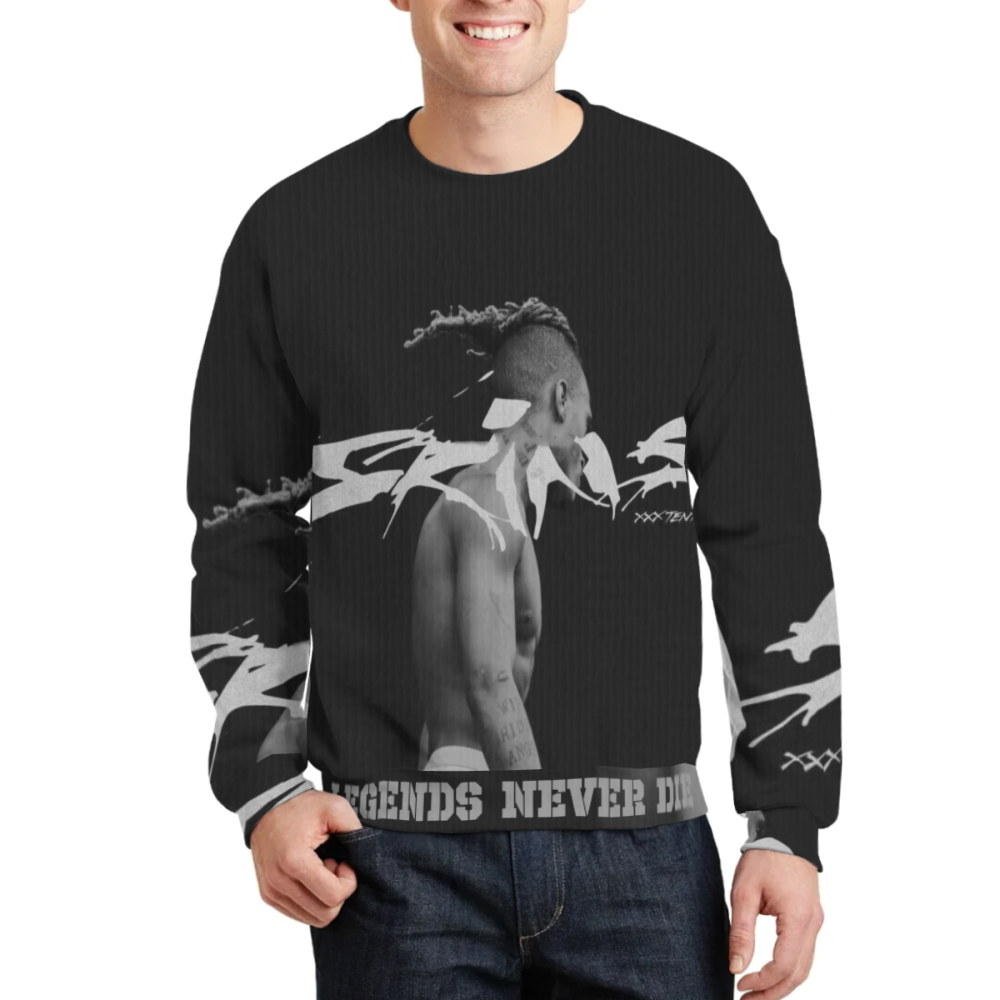 Legends Never Die- XXXTENTACION Custom Sweater