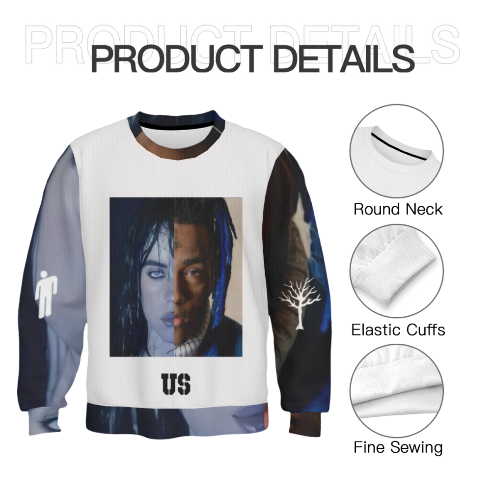“Born To Die“- XXX&Billie Custom Sweater