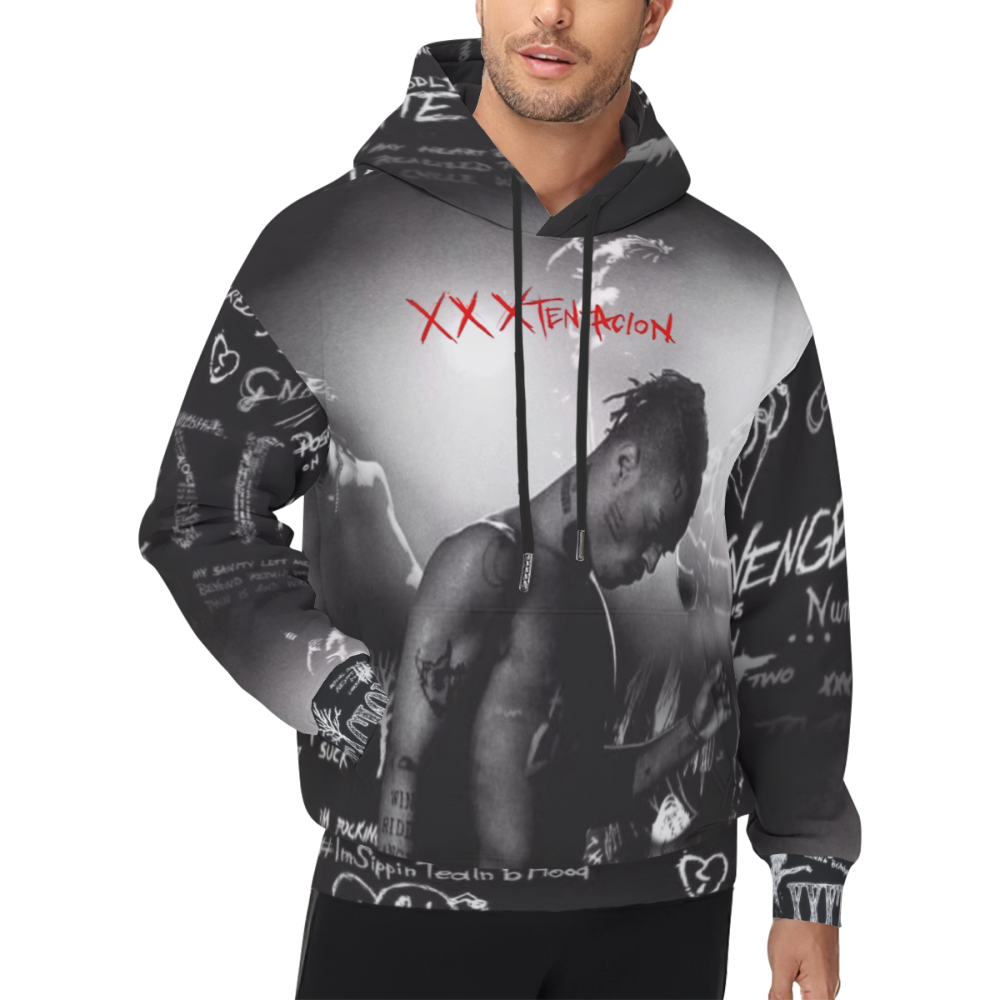 Hiphop Never Die-XXXTENTACION Custom Vintage Hoodie