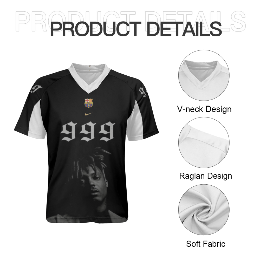 Free Shipping🔥999-JUICE WRLD&BARCA Vintage Custom Jersey
