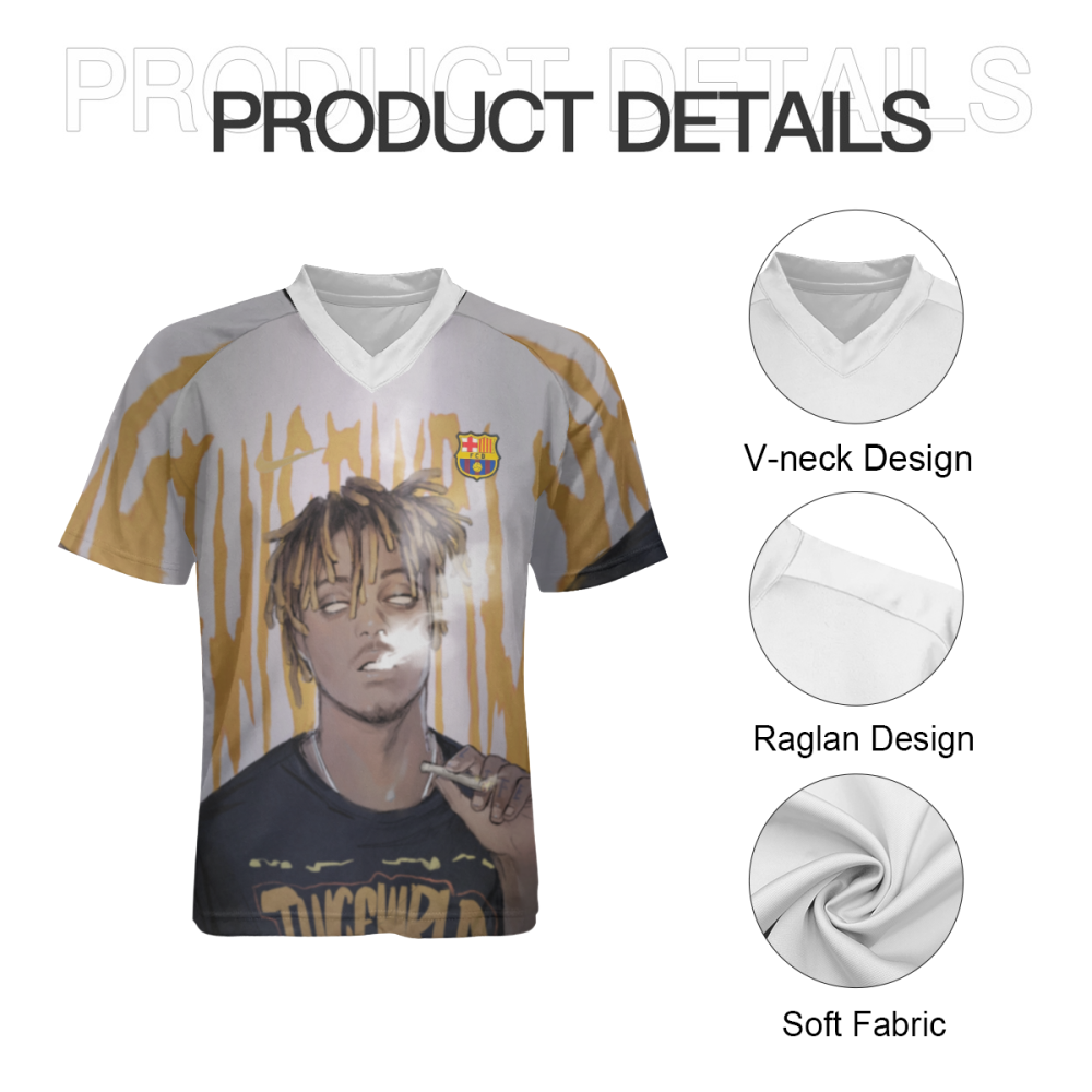 Free Shippingš„PAINT JW-JUICE WRLD Vintage Custom Soccer Jersey