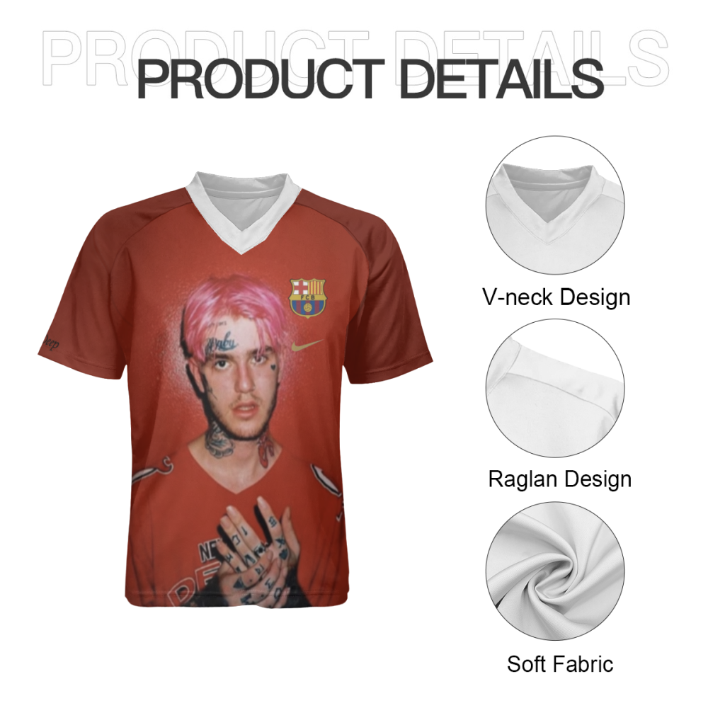 Lil Peep&BARCA Vintage Custom Jersey