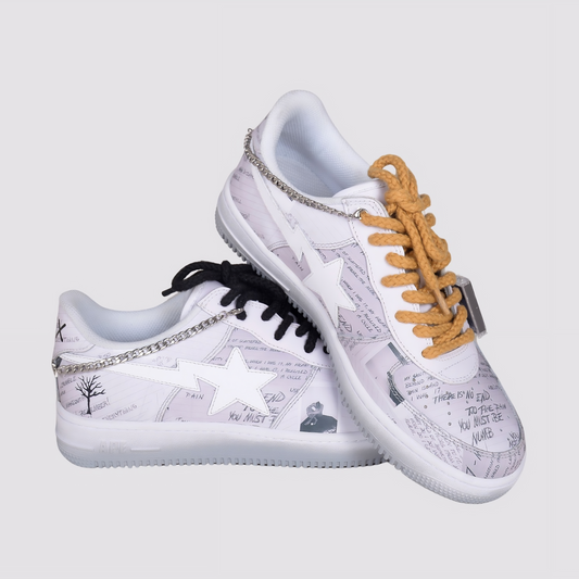 《17》——XXXTENTACION Custom Shoes