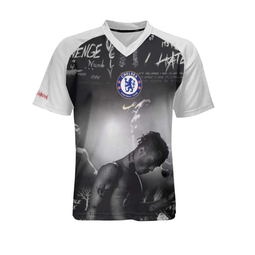 Hiphop Never Die-XXXTENTACION Vintage Custom Soccer Jersey
