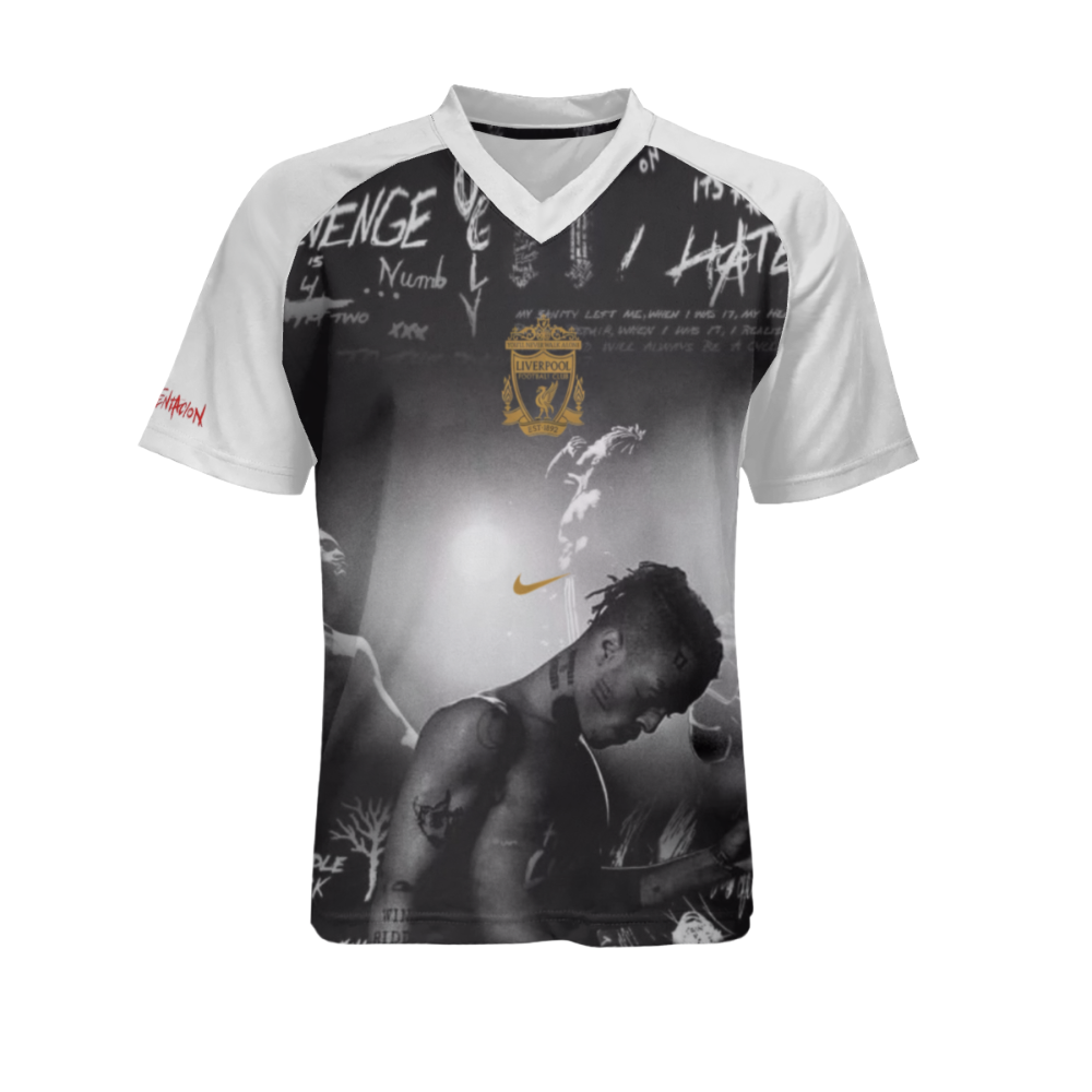 Hiphop Never Die-XXXTENTACION Vintage Custom Soccer Jersey
