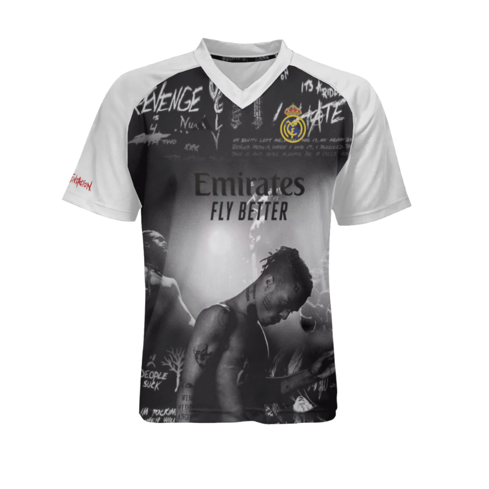 Hiphop Never Die-XXXTENTACION Vintage Custom Soccer Jersey