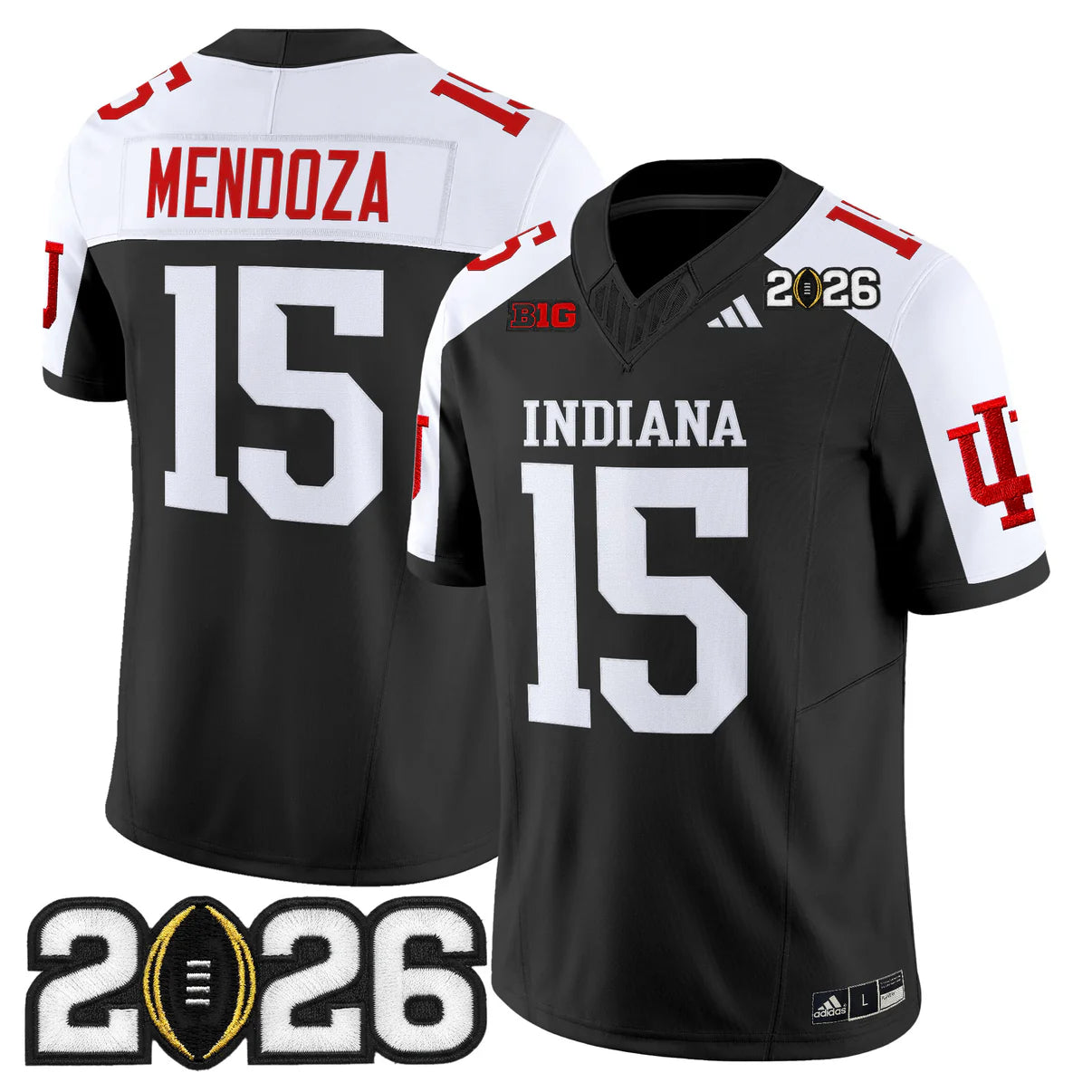 IND 2026 CFP Final Patch Vapor Limited Jersey V2 - Mendoza-All Stitched
