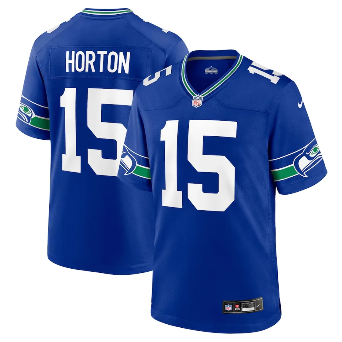 Seattle Seahawks Blue Royal Alternate Game Jersey