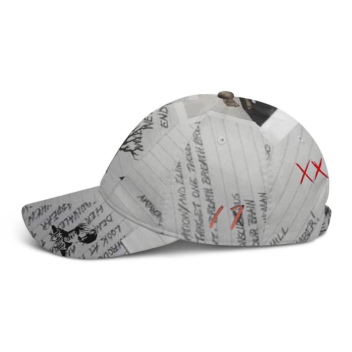 “17” - XXXTENTACION Custom Album Embroidered Cap