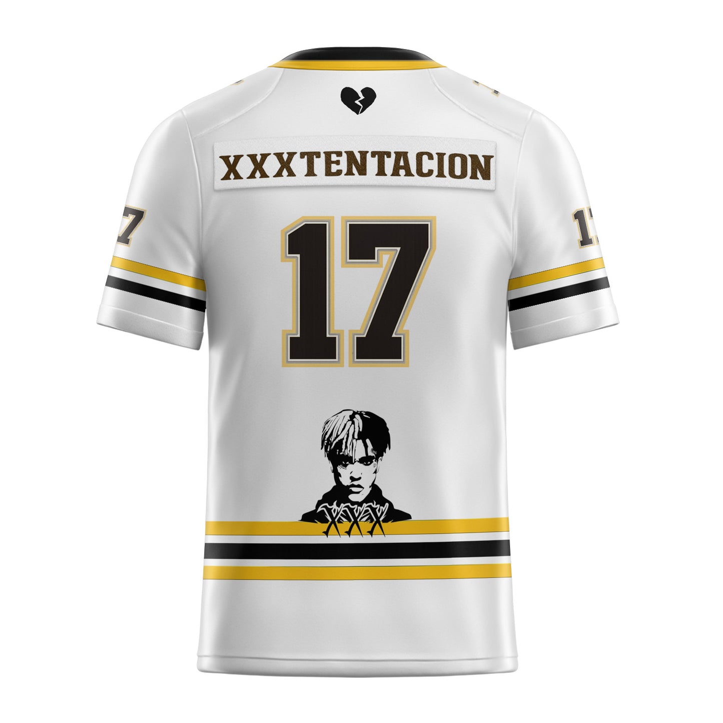 XXXTENTACION&Football Custom Embroidered Jersey