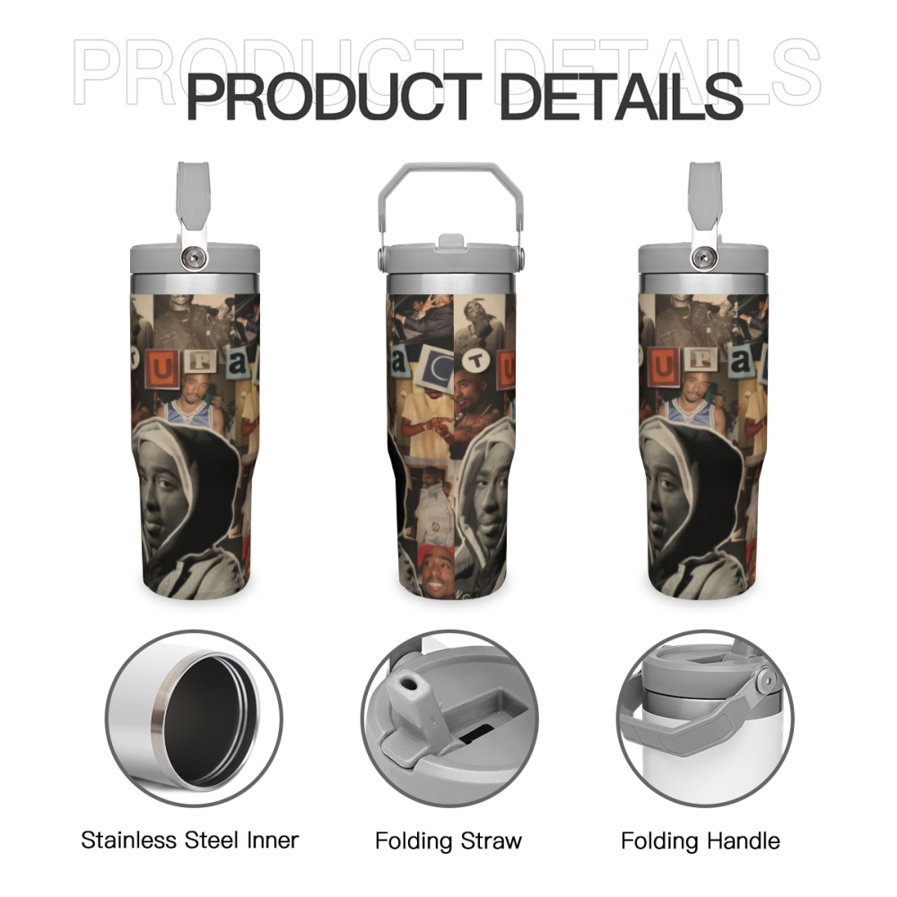 Tupac Never Die - Hiphop Legends Custom Cup 30oz - Coieh