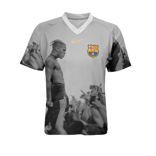 Concert Live-XXXTENTACION&Barca Vintage Custom Jersey