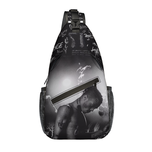 Hiphop Never Die-XXXTENTACION  Custom Vintage Chest Bag