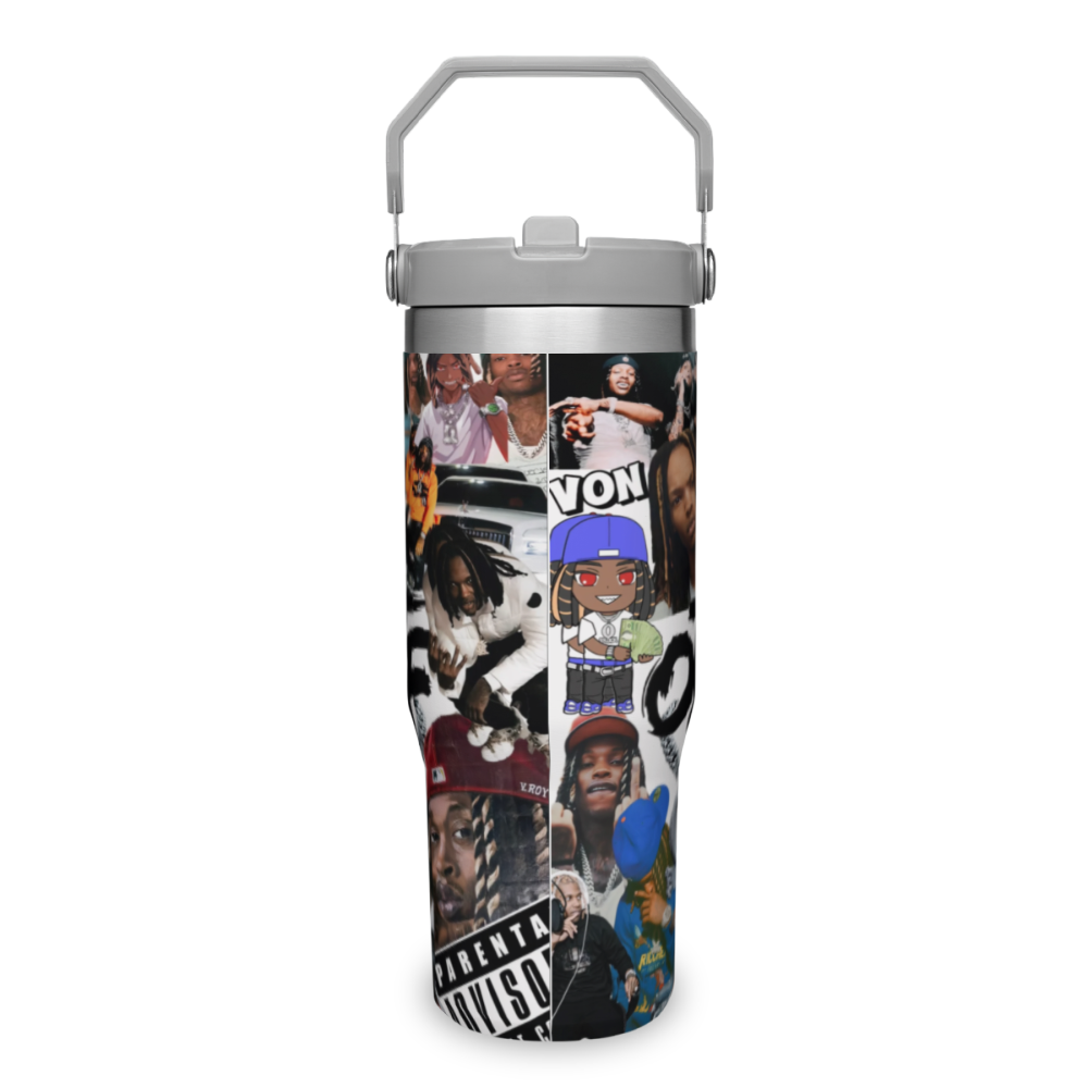King Von Never Die - Hiphop Legends Custom Cup 30oz - Coieh