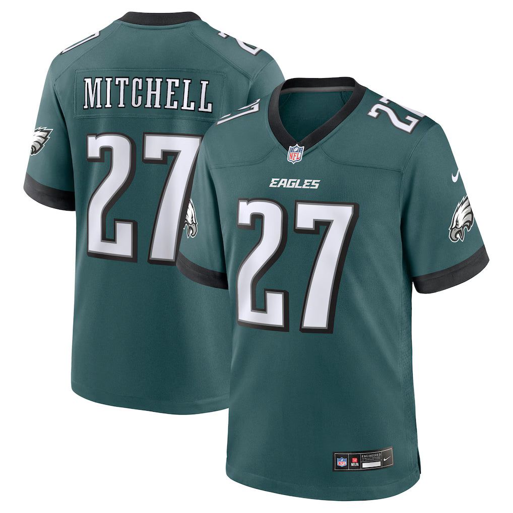 Philadelphia Eagles Team Game Jersey - Midnight Green