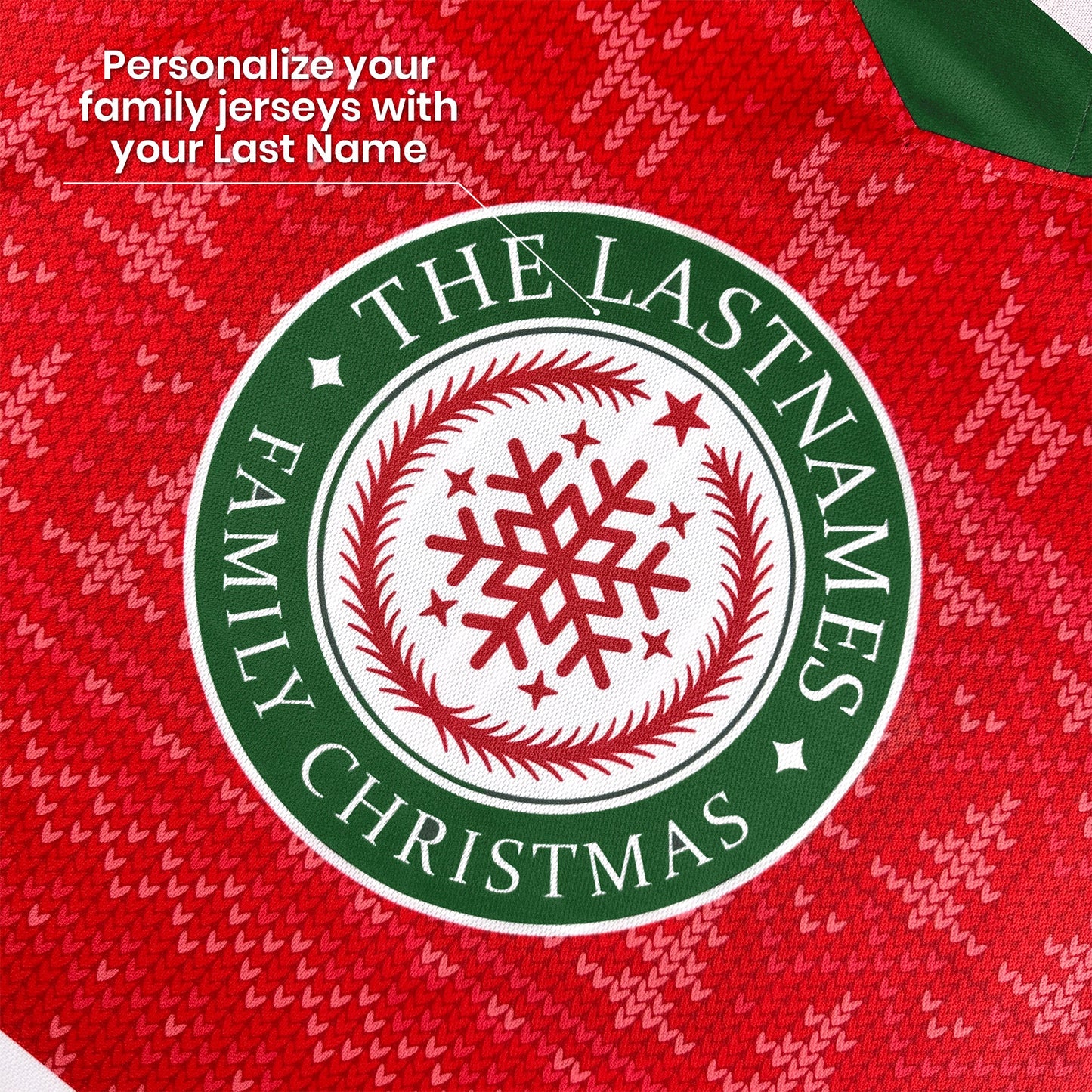 50% OFF🔥Family Christmas Custom Hockey Jersey