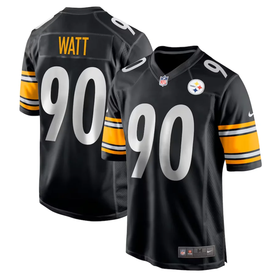 Pittsburgh Steelers Game Road Jersey  - TJ Watt