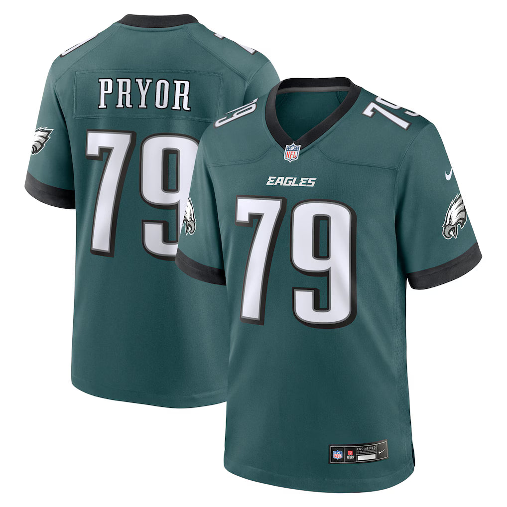 Philadelphia Eagles Team Game Jersey - Midnight Green