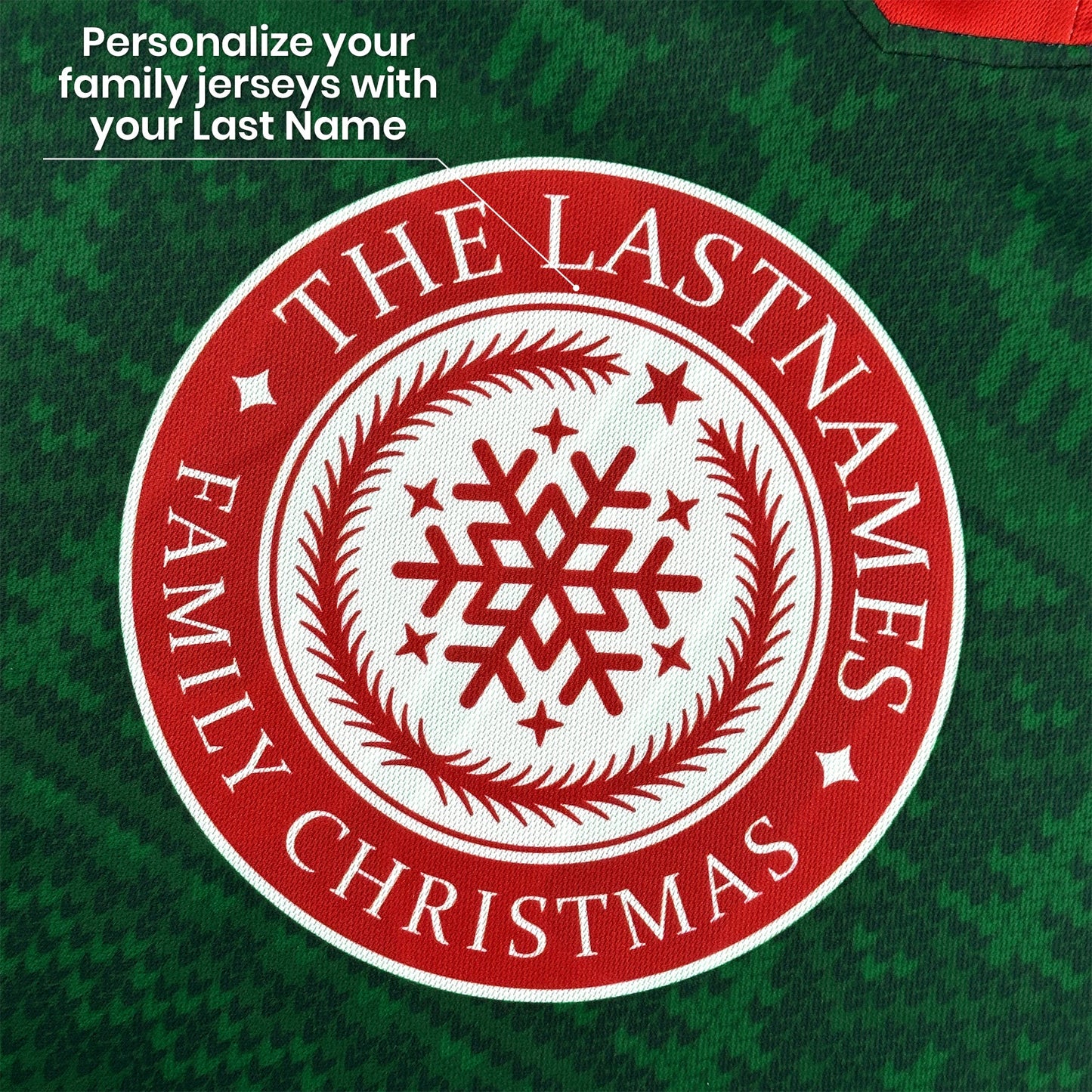 50% OFF🔥Family Christmas Custom Hockey Jersey