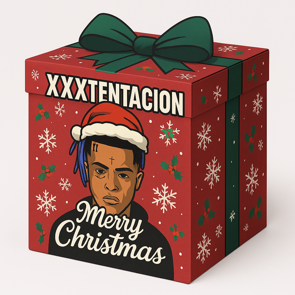 【Black Friday Price🔥】Legends Never Die - XXXTENTACION Custom Christmas Gift Box🎄 - Coieh
