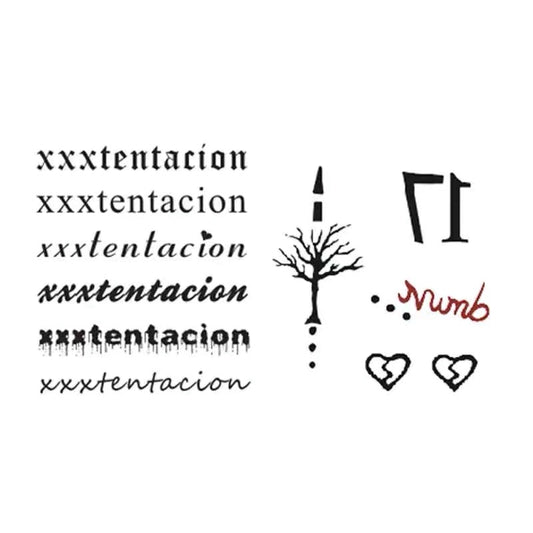 <17> XXXTentacion Custom Tattoo