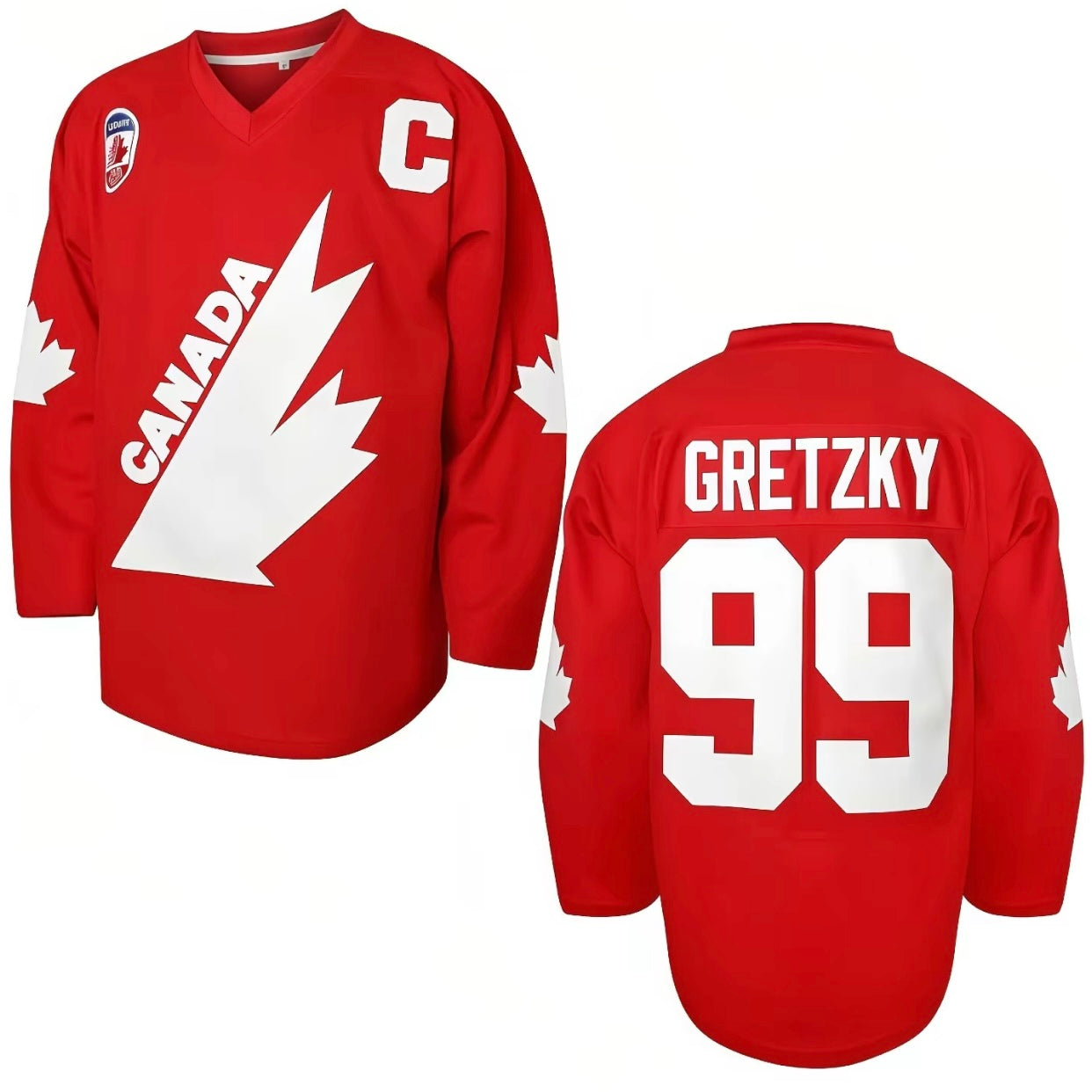The Great One - Men's CANADA # 99 Gretzky Ice Hockey Jersey