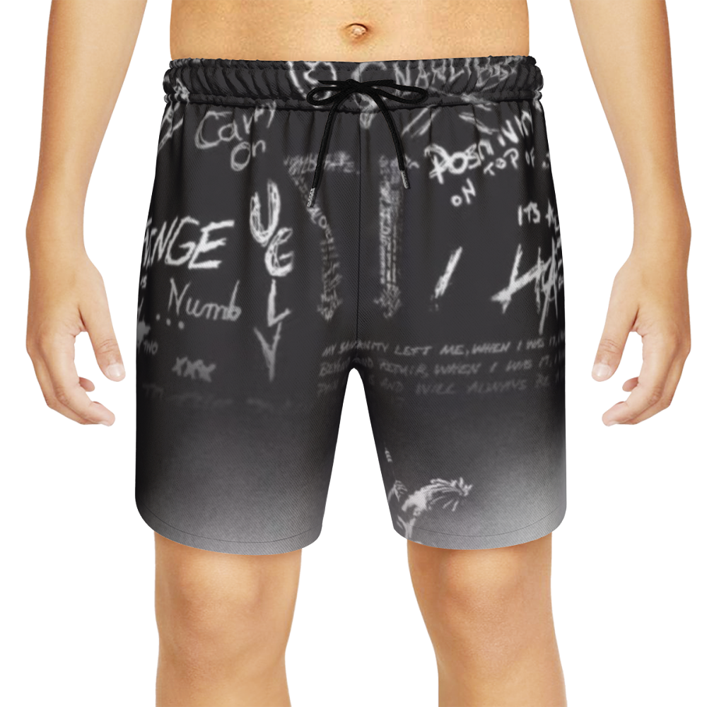 Hiphop Never Die-XXXTENTACION Custom Kids Shorts