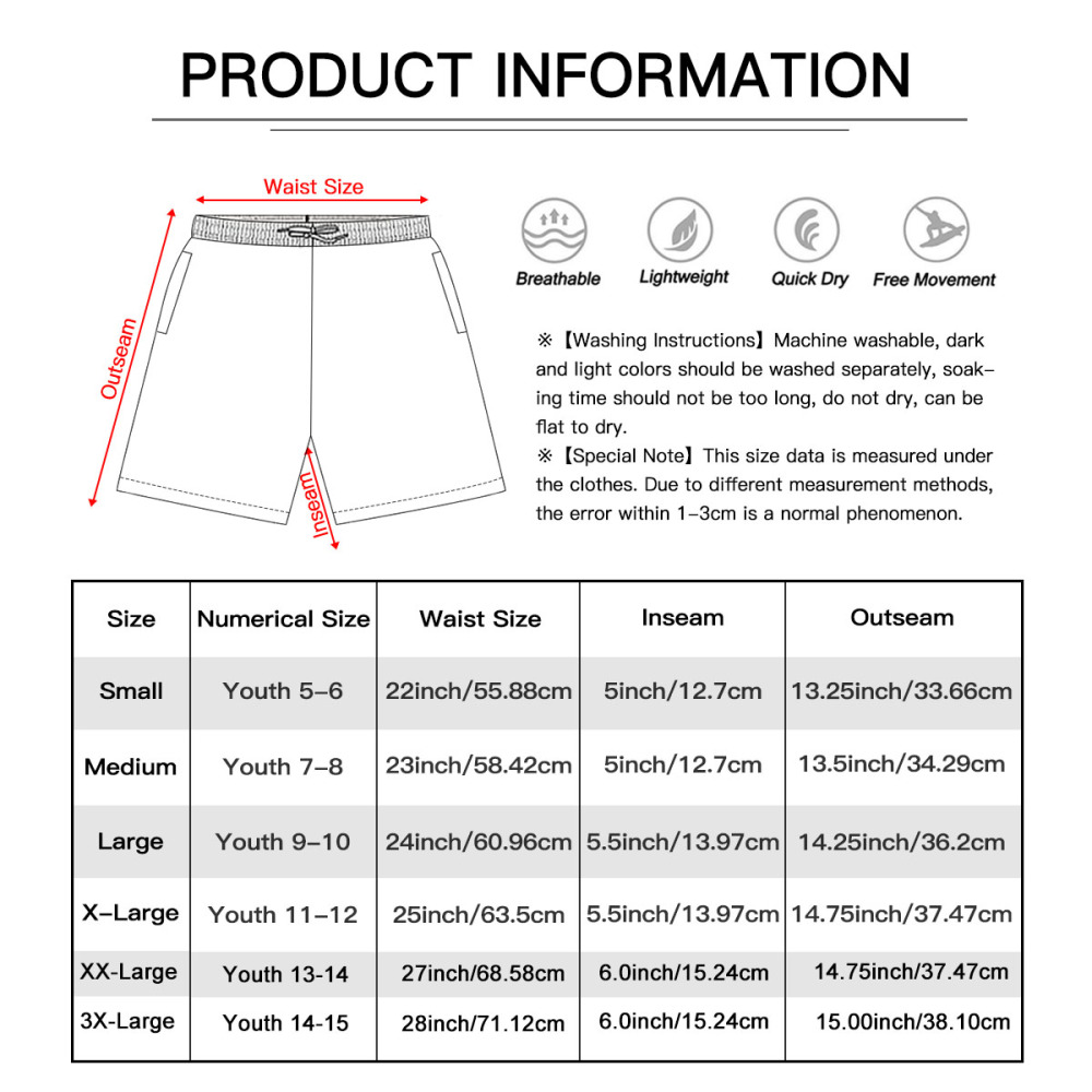 Hiphop Never Die-XXXTENTACION Custom Kids Shorts