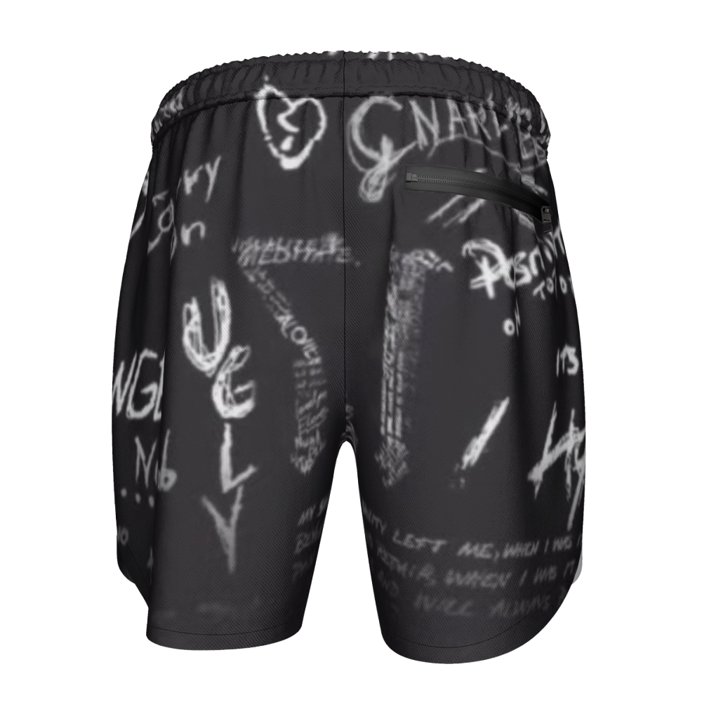 Hiphop Never Die-XXXTENTACION Custom Kids Shorts