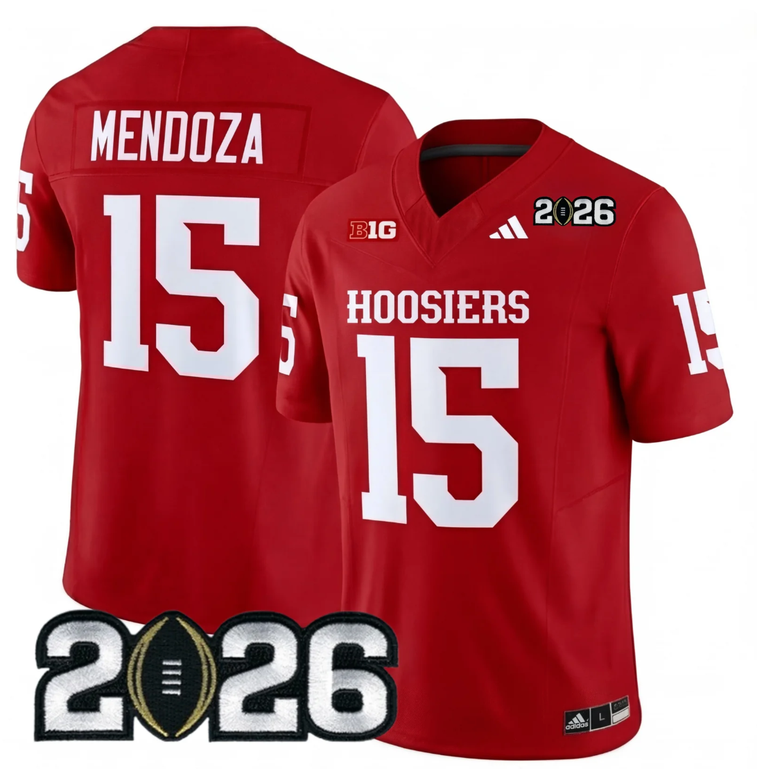 Indiana College Football Stitched Jersey - 2026 CFP Patch