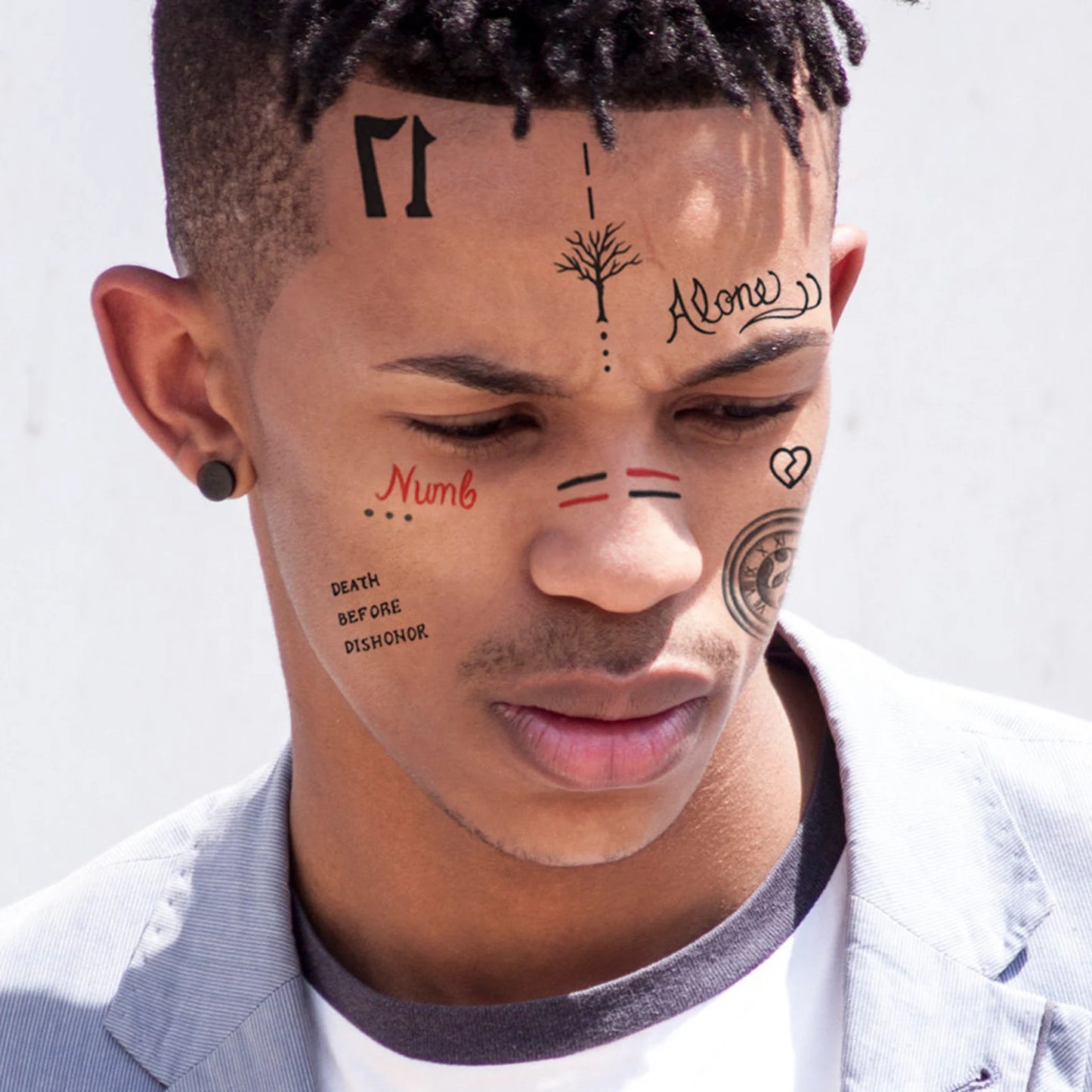 <17> XXXTentacion Custom Tattoo